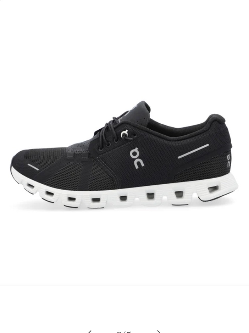 On Running Cloud 5 Runners Size W 8 Black EUC